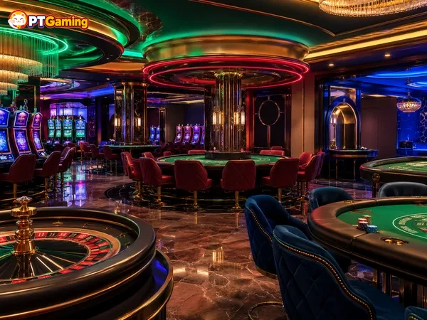 PTGAMING app banner – live casino