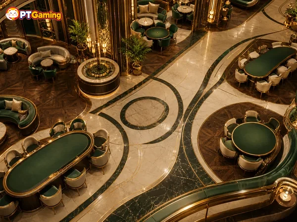 PTGAMING lobby help and support area